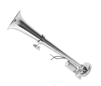 Сигнал возд  ST-1005с  1 дудка металл 24V  450mm грузов. под ресивер с электромагнит. клапаном