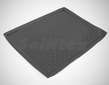 Коврик багажн.  Renault Kangoo  2013г- (5 мест)  (РЕЗИНА)