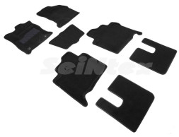 Коврики  Toyota Fortuner с 2017г-  /компл.5шт./осн.резин./ 3D