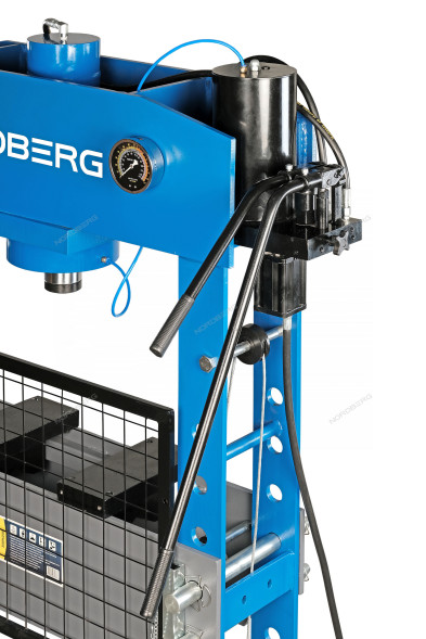 Напольный пресс NORDBERG N3676A с пневмоприводом и защитным экраном