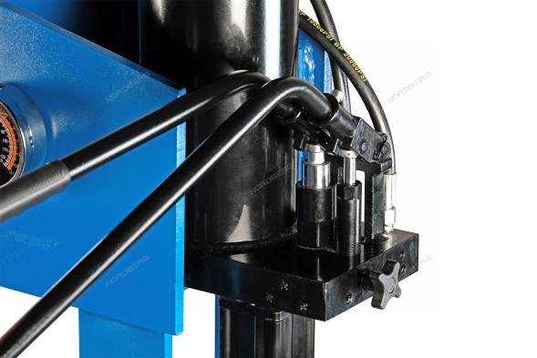 Напольный пресс NORDBERG N3676A с пневмоприводом и защитным экраном