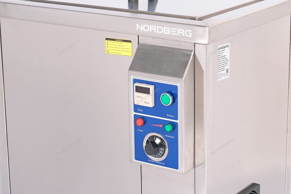 Ультразвуковая ванна NORDBERG NU380DJP с подогревом и дегазацией (38 л)