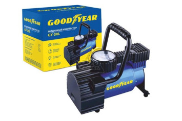 Компрессор GOODYEAR GY 30L 7Атм /156Вт/30л/ прикур/сумка/съёмная ручка