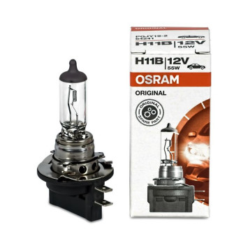 Лампа OSRAM 12V     Н11B   55W    PGJY19-2 (картон 1шт)