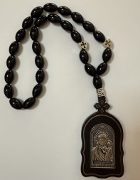 Подвески на зеркало заднего "Богородица и Иисус" №2