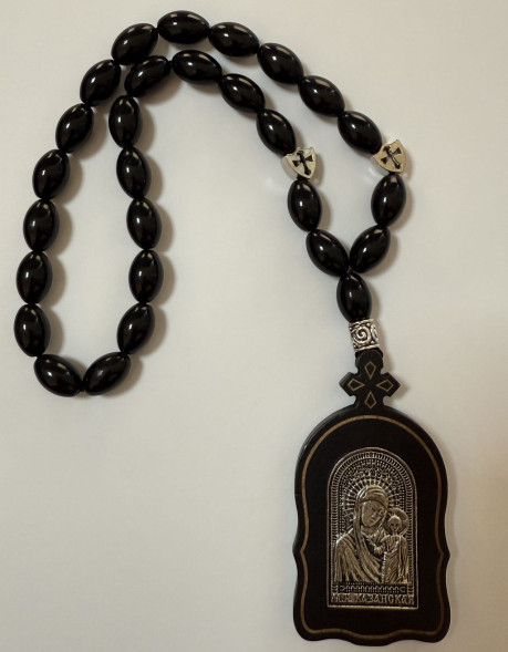 Подвески на зеркало заднего &quot;Богородица и Иисус&quot; №2