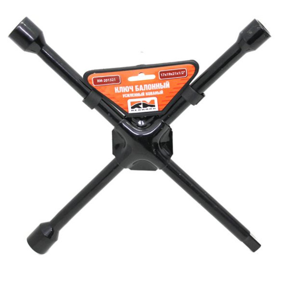 RedMark Ключ балонный "крест" 17х19х21х 1/2"  усиленный