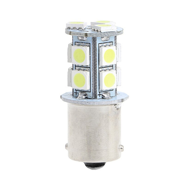 SOLAR  Свет-од  12V  T25  13 SMD 5050  21/5W   BAY15d  желтый