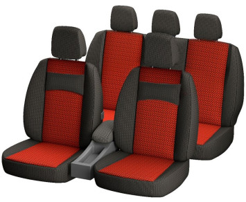 АВТОЧЕХЛЫ   Lada  2111-12  &quot;Гобелен&quot;  красный