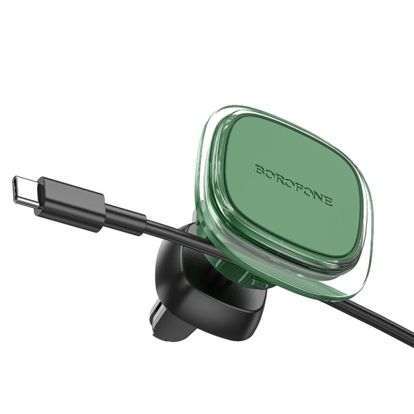 Держатель телефона  Borofone магнит green (зеленый) BH82
