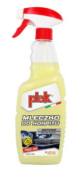 ATAS PLAK MLECZKO MATOWE 750 ML - тригер. Полироль для пластика , матовое (МОЛОЧКО)