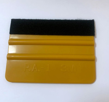 Скребок для поклейки пленки 3M Золото