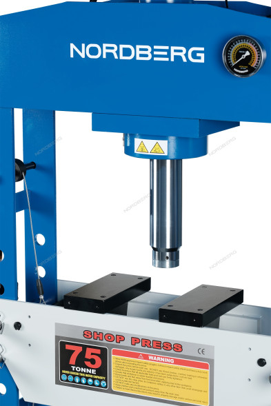 Напольный пресс NORDBERG N3675A с пневмоприводом