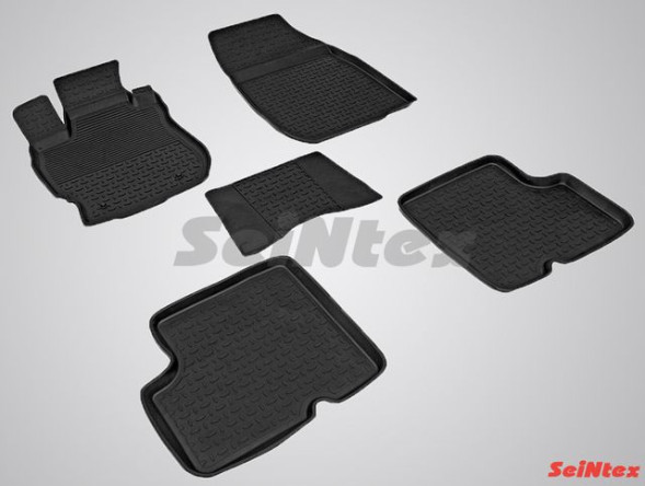 Коврики резиновые   Nissan Almera с 2013г.-  БОРТ