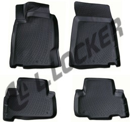 Коврики резиновые   Ssang Yong Rexton III с 2012  тэп (корыто)