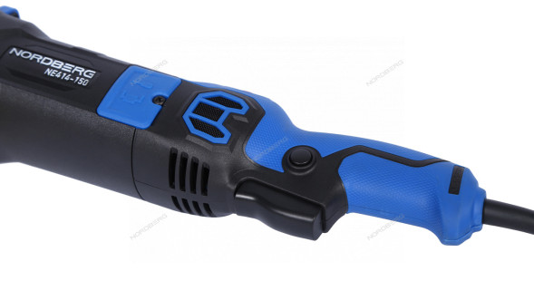 Полировальная машинка NORDBERG NE414-150 (Ø диска 150 мм, 450-1950 об/мин, 1200 Вт)