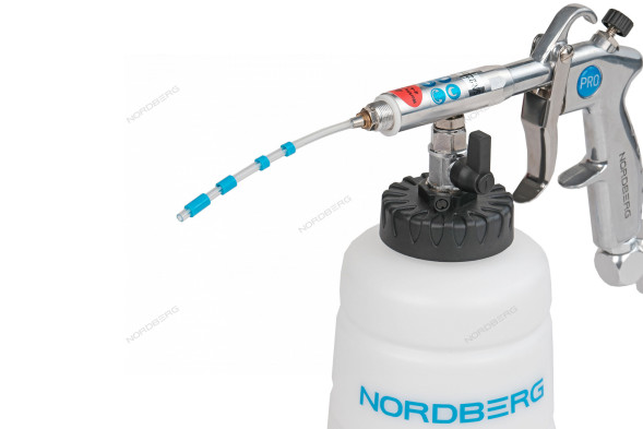 Моющий пистолет NORDBERG NP9007 с гибкой вращающейся насадкой
