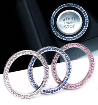 Кольцо на кнопку запуска автомобиля Start/stop