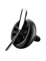 Осв.возд. Xiaomi Carfook Air Force черный, в комлпекте два аромата лимон и лаванда  (на дефлектор)