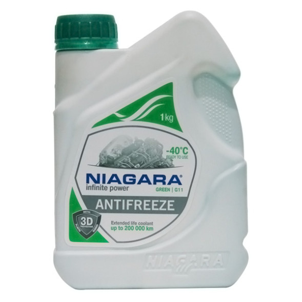 Антифриз  &quot;Niagara&quot;  G11  (зеленый) 1 кг