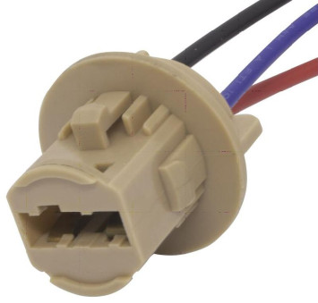 ЭТ Колодка соед. автолампы W21/5W, W3x16q S=0.75mm, L=100mm   (цена за 1штук)