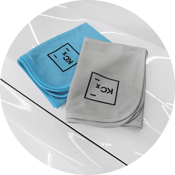 Pro Glass Towel - Салфетка для стекол 60х40 см., 230 г/м²,  комплект 2 шт. 9998186