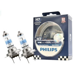 Автолампа Philips 12V   H7    55W  PX26d  Racing Vision (+150% света) Set 2 pcs.