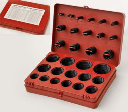 Набор резиновых прокладок (382 шт) маслобензостойкие (метрические)