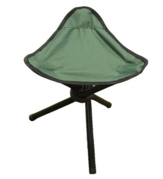 Holiday Стул складной на 3 ножки (29х29х40см) большой Зеленый