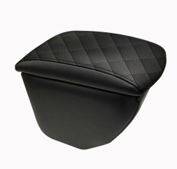 Подлокотник мод. Skoda Rapid с 2020г- чёрный/чёрный/чёрный РОМБ