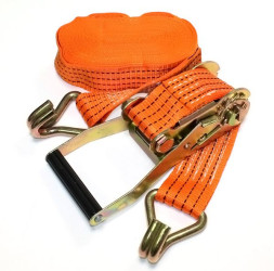 Стяжка груза  "RedMark"  50мм х  9м  4т.  с фиксатором , в пакете