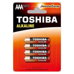Батарейки Toshiba   AAA  (Мизинчиковые) LR03 цена за 4шт.