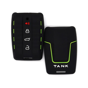 Чехол силиконовый для ключа зажигания  TANK (четыре кнопки) №1