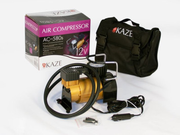 Компрессор KAZE АC-580 14 A, 35 л/мин, металл. корпус, СУМКА