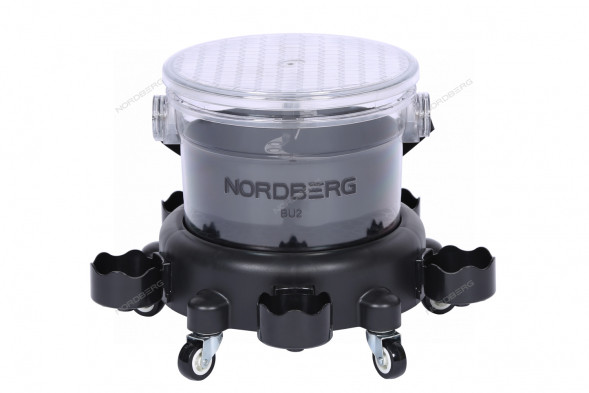 Ведро на колесах NORDBERG BU2 для мойки и детейлинга