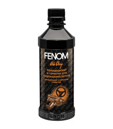 FN 864  FENOM Рекондиционер и герметик для гидроусилителя руля с большим пробегом, 300 мл.