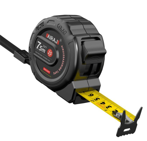 Рулетка 7,5м, ширина 25мм, флуоресцентная