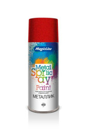 MagicLine  Краска металлик  2020  Красная  (450мл) RAL 440M