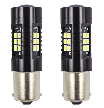 SOLAR  Свет-од  12V  T25  21 SMD 3030  21/5W   BAY15d  белый