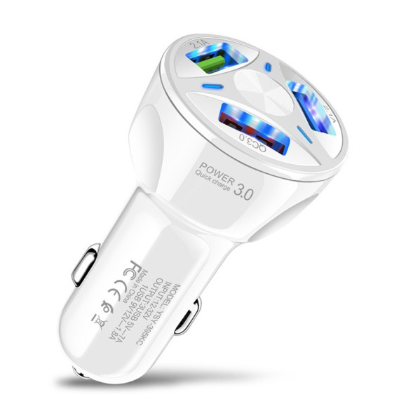 АЗУ  TDS  3USB (QC3.0/ 35w) Белый