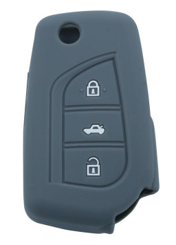 Чехол силиконовый для ключа зажигания  TOYOTA (три кнопки) №1