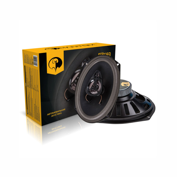 Автомобильные колонки  6x9&quot;  Phantom   200W   (3-полосная)