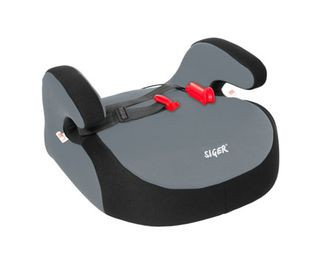 Детское кресло - бустер  SIGER  &quot;БУСТЕР&quot; груп. 3 (серый)