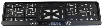Рамка номера пластик  HYUNDAI  (книжка)