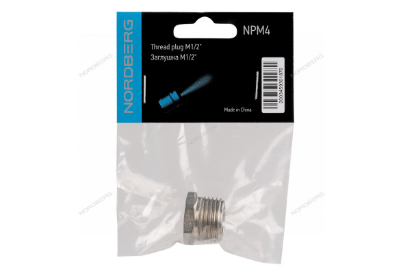 Заглушка резьбовая M1/2&quot;