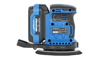 Аккумуляторная шлифовальная орбитальная машина NORDBERG NE436K с регулировкой оборотов (150 мм)