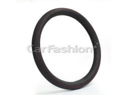 Оплетка на руль   CF  MODERN - М,  Черный/Красный