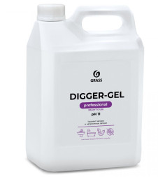 GRASS  Средство для чистки труб  "DIGGER-GEL"  гель  5л.