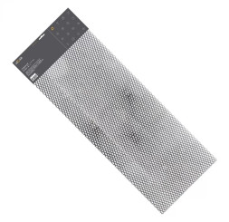 Решетка декоративная  Lecar 1м х 0,4м  мелкая  Черная (в упаковке)