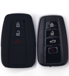 Чехол силиконовый для ключа зажигания  TOYOTA (три кнопки) №2